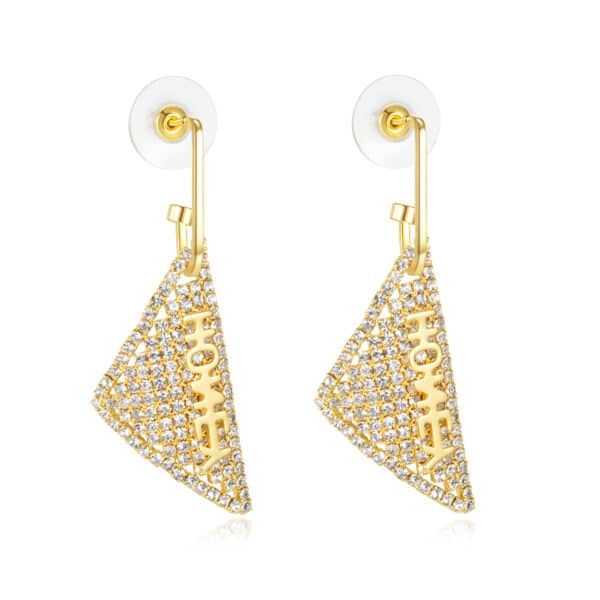 Luxury Irregular Triangle Earrings - Special Gift for Beauty