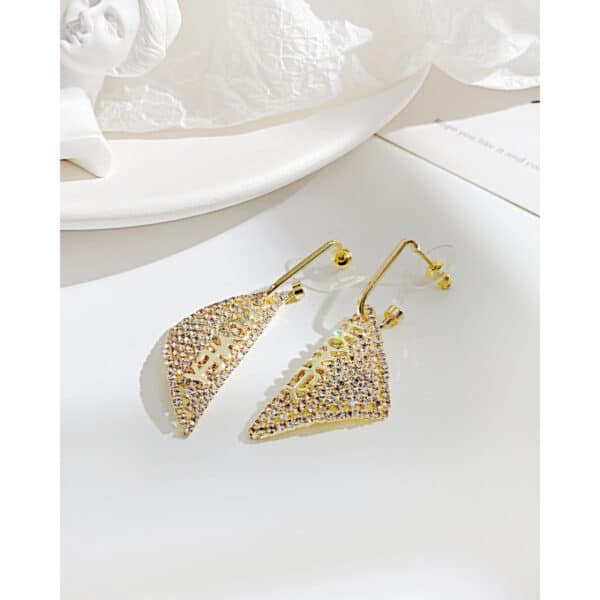 Luxury Irregular Triangle Earrings - Special Gift for Beauty - Image 8
