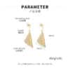 Luxury Irregular Triangle Earrings - Special Gift for Beauty - Image 5